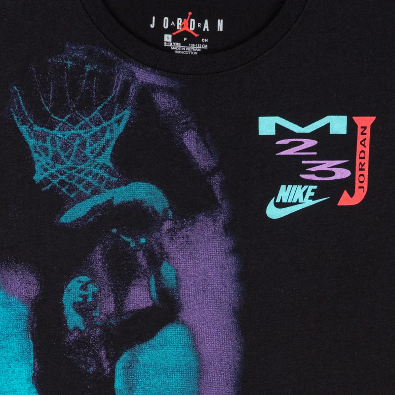 Nike Black Kids' Brooklyn Dream Dunk T-Shirt  | Best Price UAE